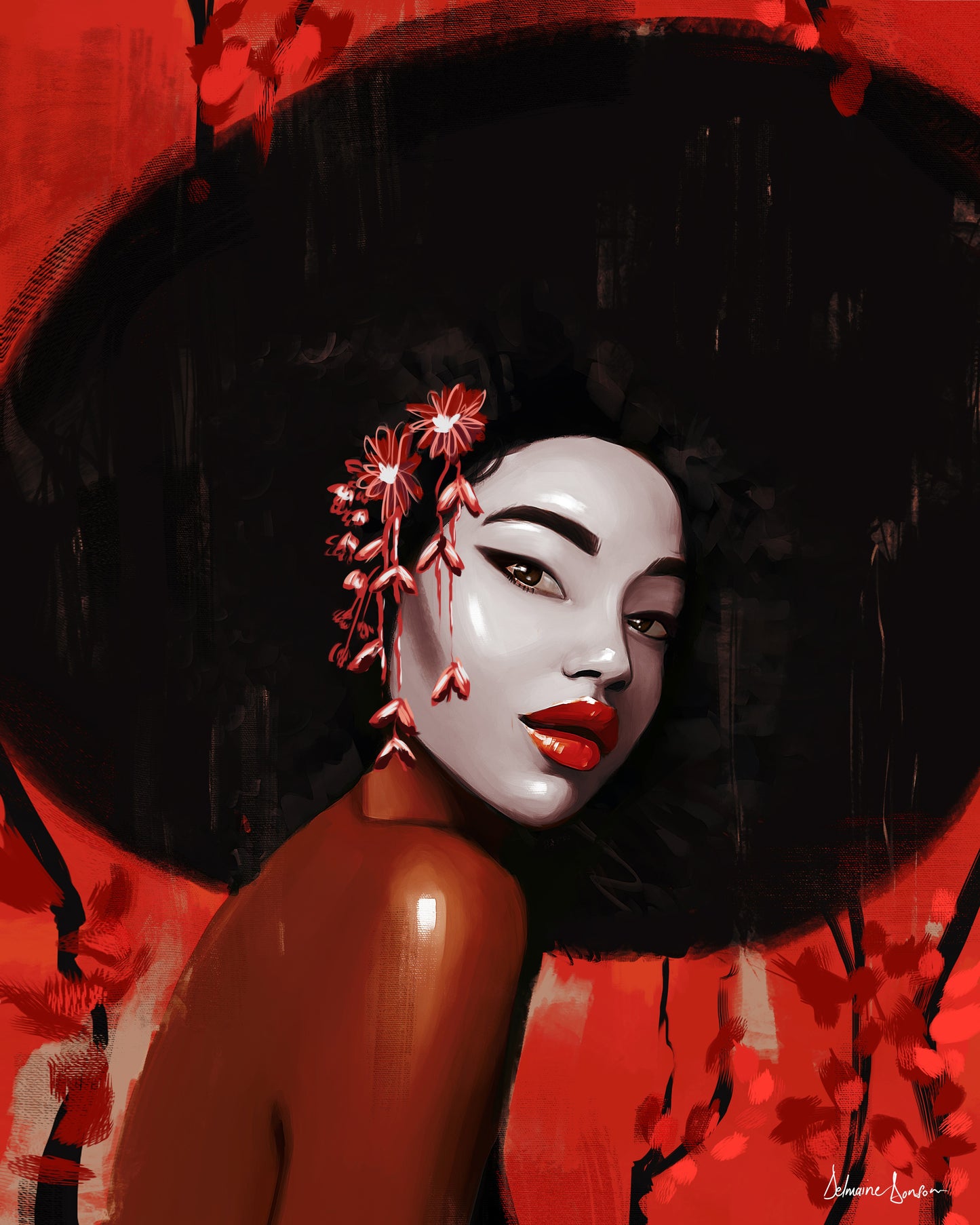 Blossom Ritual - Fine Art Print