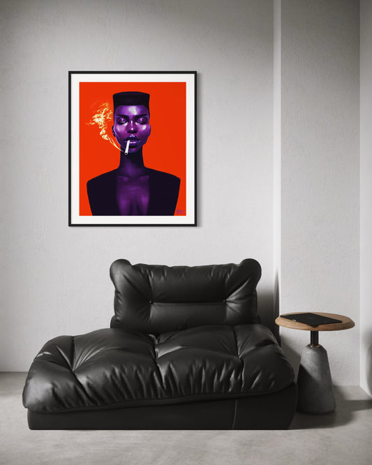 Smoke Signal - Framed Fine Art Print