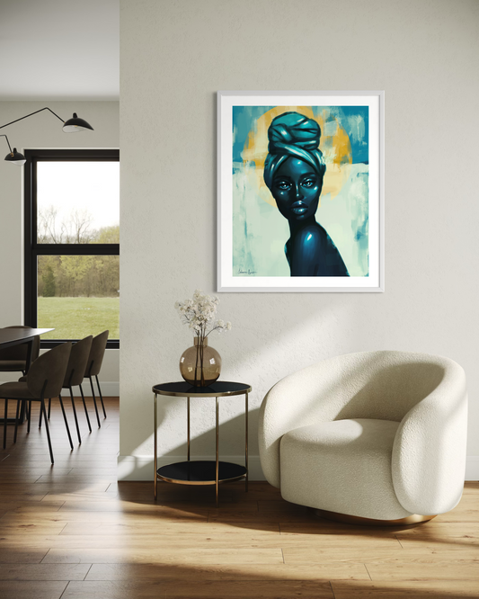 The Light At Dusk - Framed Fine Art Print