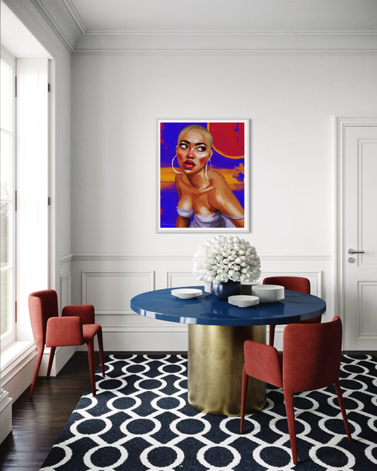 Side Eye Sorcery - Framed Fine Art Print