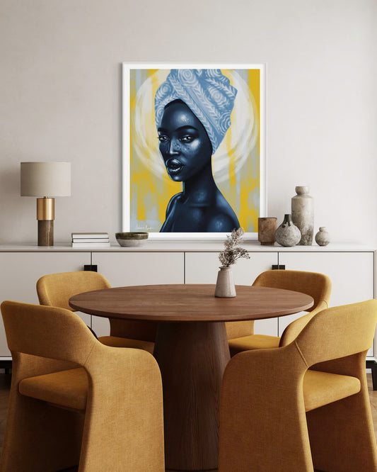 Blue Blood - Framed Fine Art Print