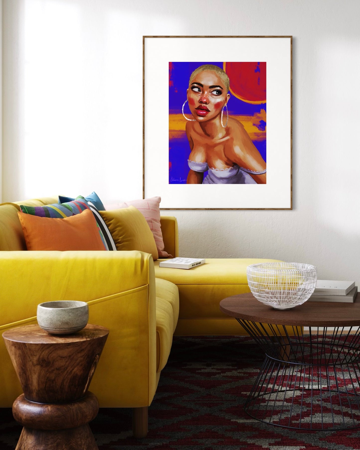 Side Eye Sorcery - Framed Fine Art Print