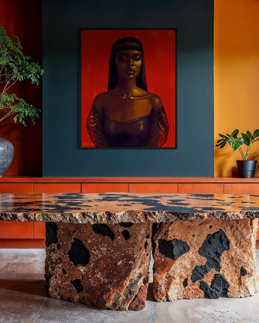 Red Room - Framed Fine Art Print