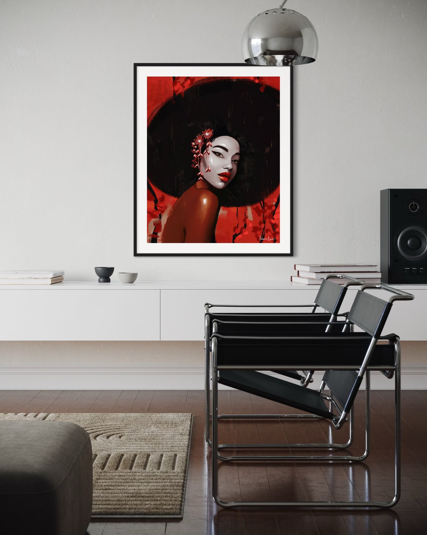 Blossom Ritual - Framed Fine Art Print