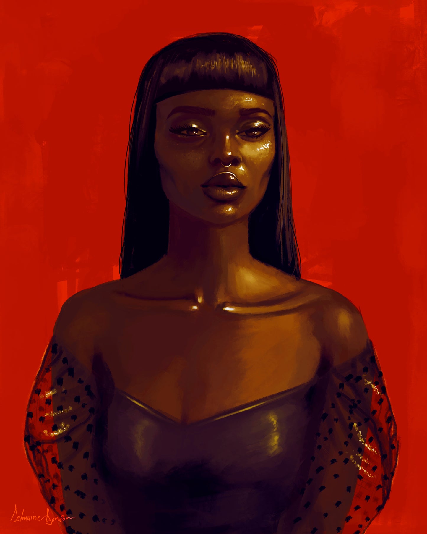 Red Room - Fine Art Print