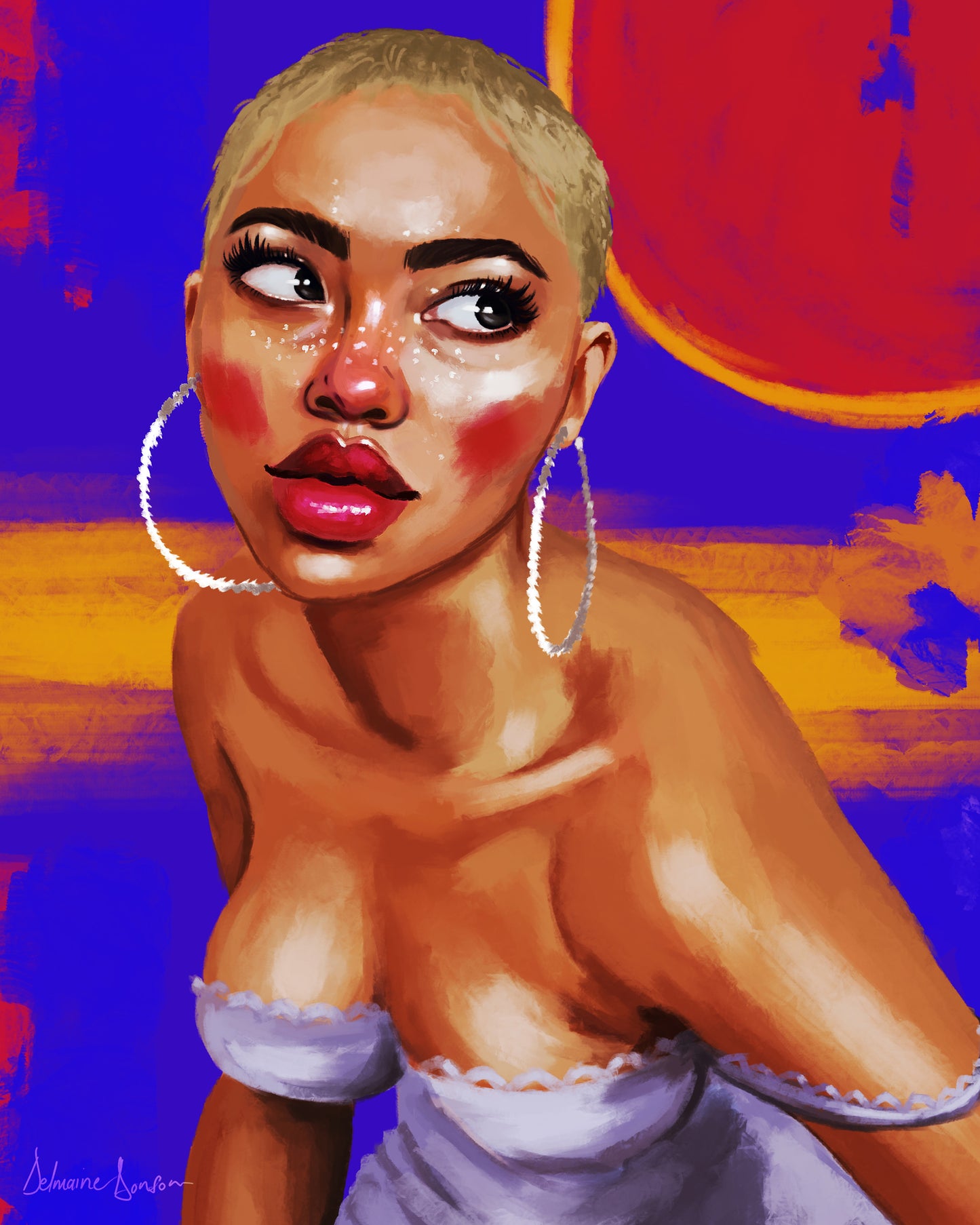 Side Eye Sorcery - Fine Art Print