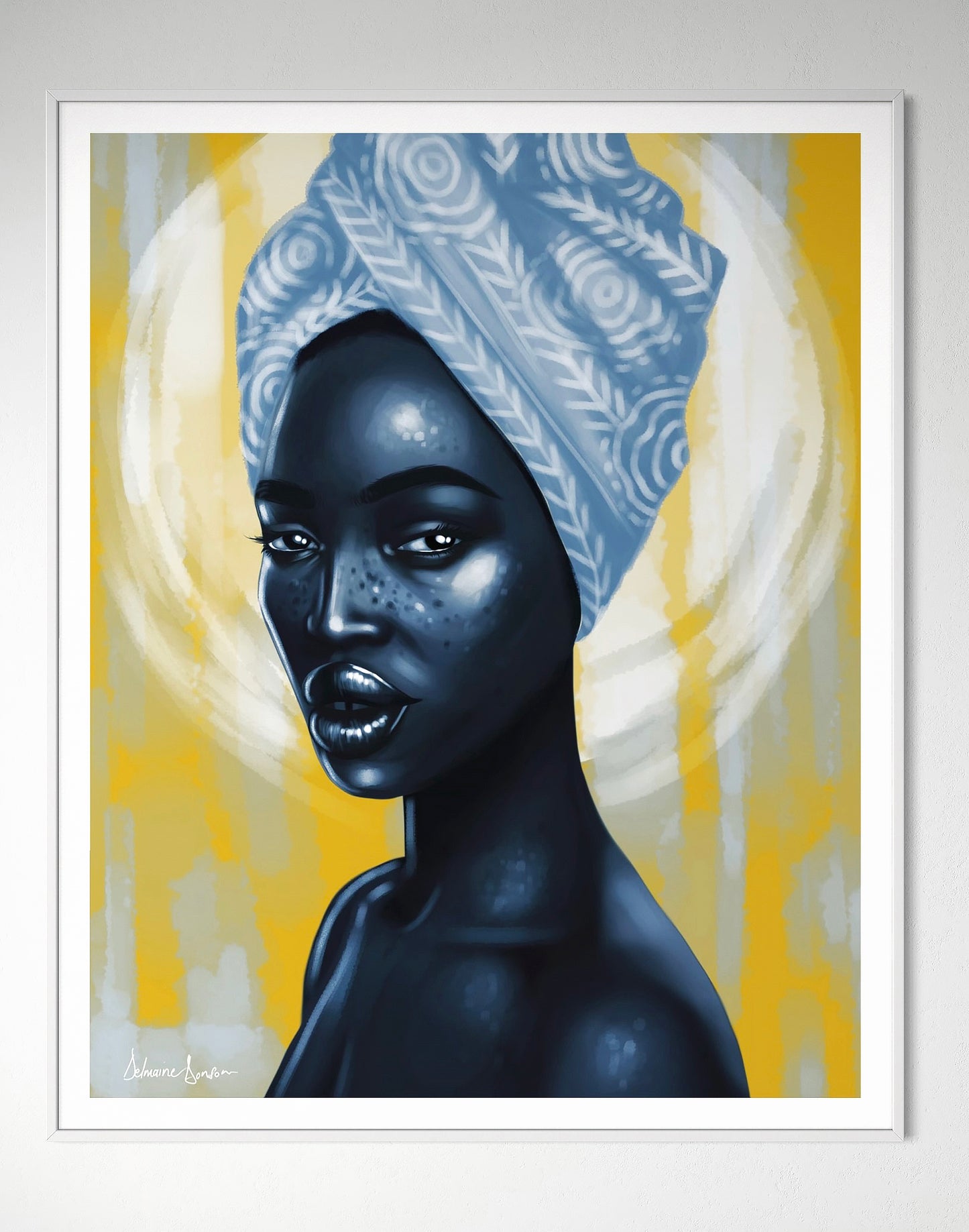 Blue Blood - Framed Fine Art Print