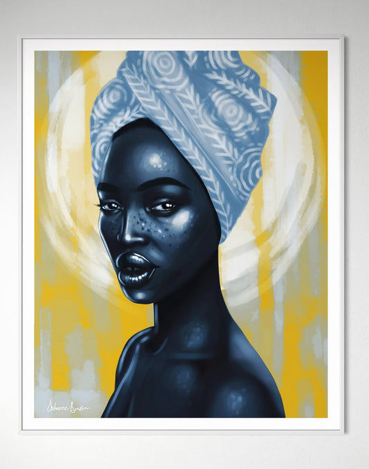 Blue Blood - Framed Fine Art Print