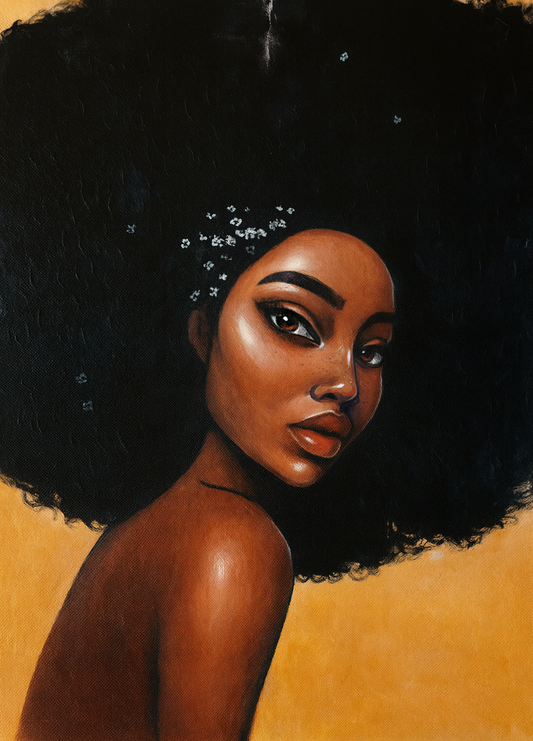 In Full – Original Acrylic Painting on Canvas by Delmaine Donson
