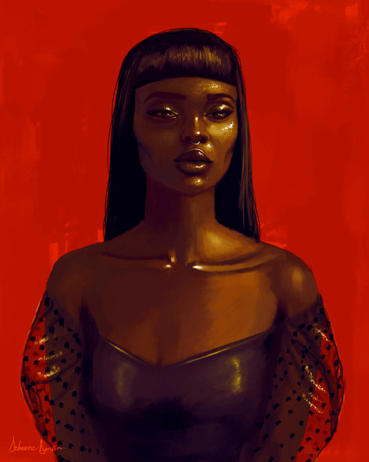 Red Room - Fine Art Print