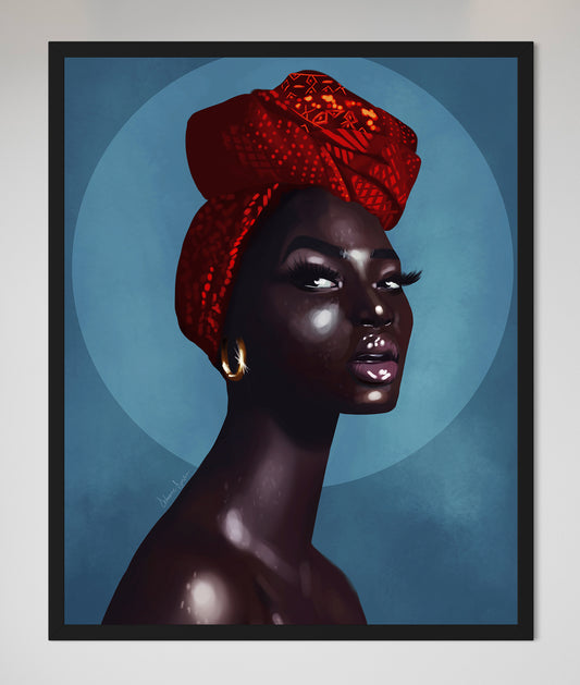 Black Every Day - Framed Fine Art Print